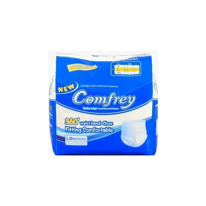 Comfrey Pullup Pant Disposable Adult Diaper - 10pcs/Packet - Image 3