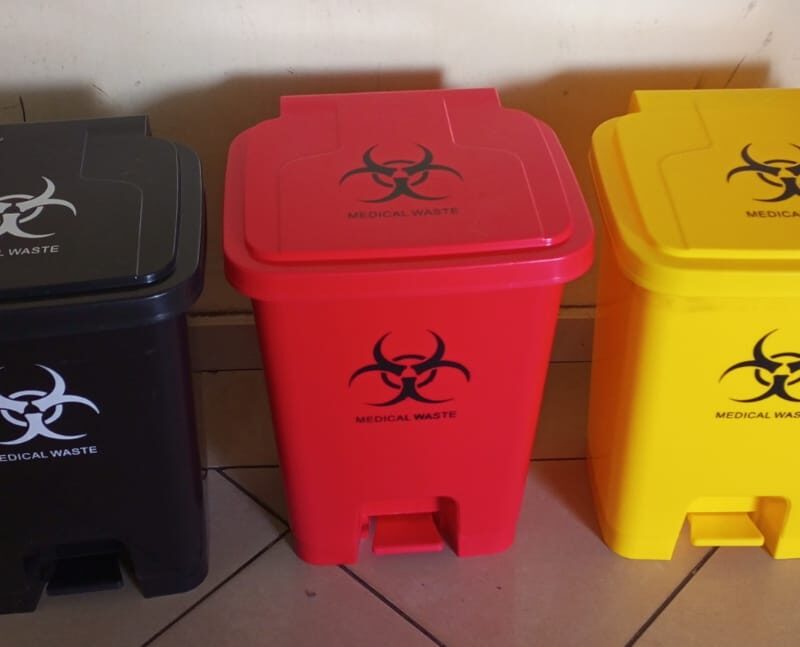 Biohazard Pedal Bin