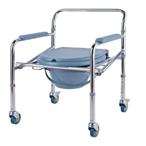 COMMODE CHAIR WITH WHEELS